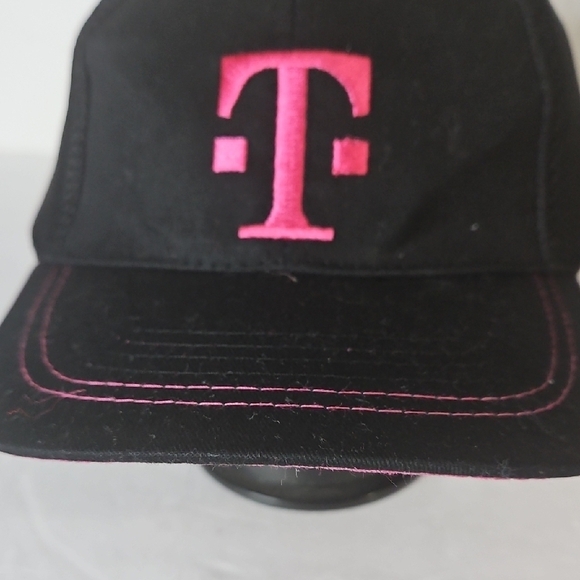 Black and Pink Logo Cap - Picture 2 of 7